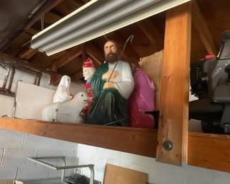 . . . blow mold nativity