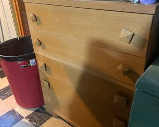 . . . mid-century chest of drawers