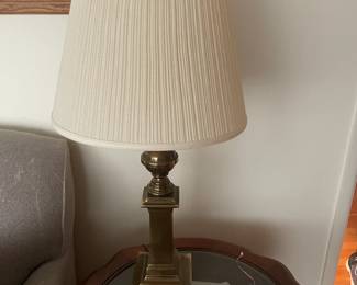 . . .brass lamp