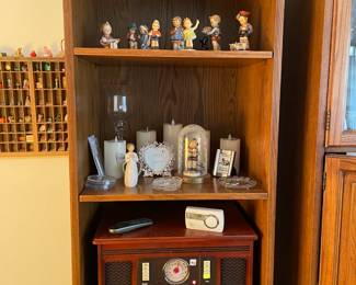 . . . more Hummels and matching bookshelf and 8-in-one stereo system