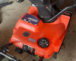 . . . a nice Ariens snow blower just in time for the snow season