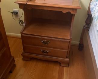 . . . with matching nightstand