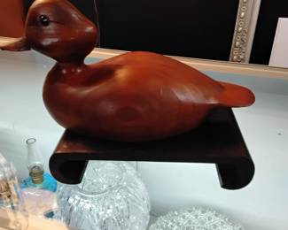 Duck Decoy Signed