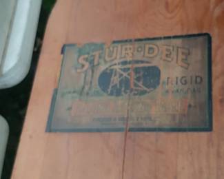 Stur-dee wood ironing board