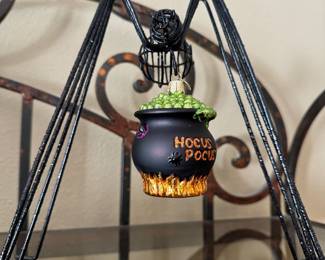 Old World Charm ornament and stand