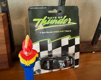 Days of Thunder car, PEZ dispenser 