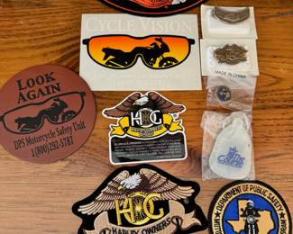 Stickers, Patches, pins