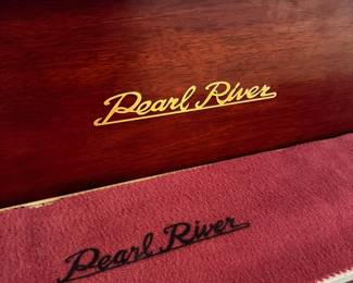 Pearl River baby grand piano. *Available for presale*