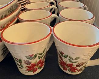 Longaberger Christmas Dishes