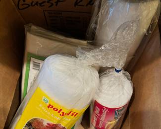 Batting and stuffing