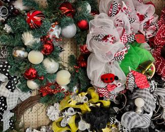 Wreaths/Door Decor/ Faux Floral