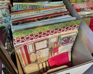Scrapbooking paper