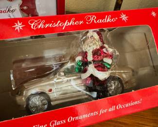 Christopher Radko Ornaments