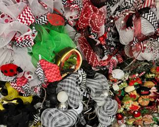 Wreaths/Door Decor/ Faux Floral