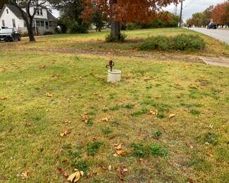 PARK HERE IN THE YARD MY MYSELF OF CHARLIE, PLEASE,