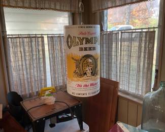 BLOW UP BEER CAN DISPLAY 