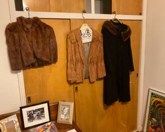VINTAGE FUR JACKETS