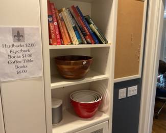 Cookbooks and more available for in person purchase Friday and Saturday