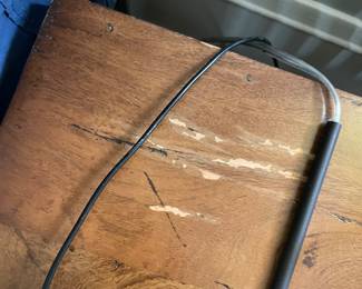 View of the “as found” issue on one of the cube tables