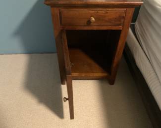 Shown with door open. Great storage!