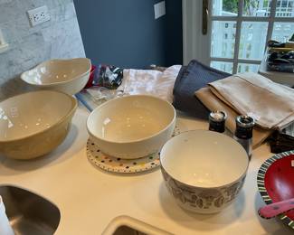 Cookware and kitchen items available for in person purchase Friday and Saturday