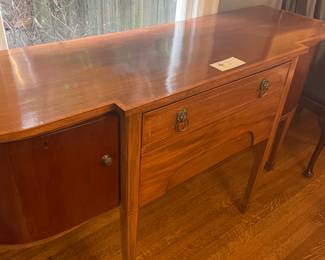 $340 Antique sideboard measures 66 inches wide by 20.25 inches deep by 36 inches high. Available for online purchase. CA. late 19th century