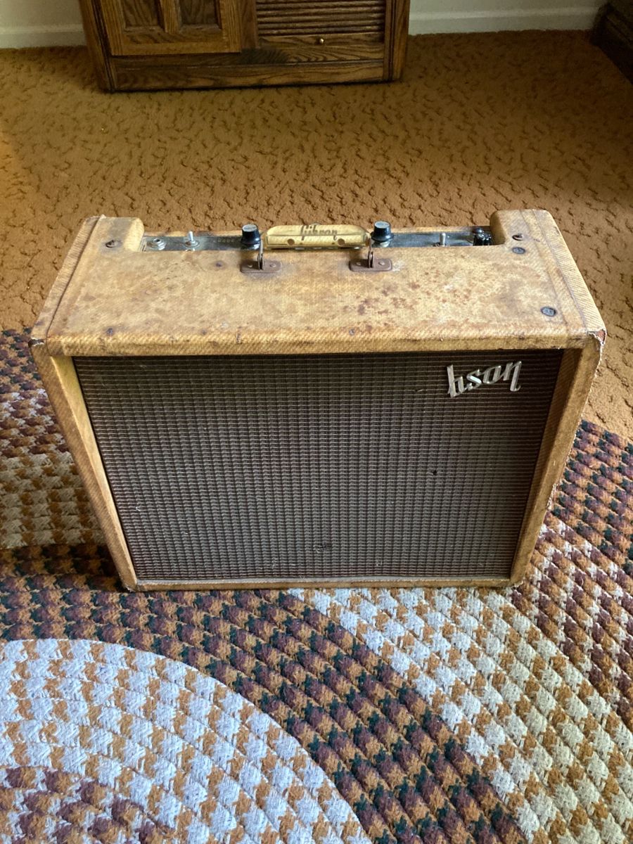1963 Gibson Ranger Amplifier Tweed 