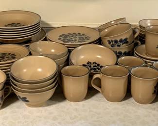 Large selection of Pfaltzgraff Folk Art dishes.  Beautiful condition. Several unique and rare.
