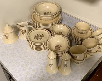 Vintage Pfaltzgraff Village pattern. 