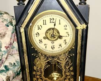 Antique Gothic clock