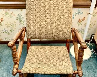 Vintage platform rocking chair