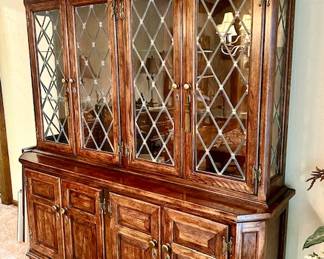 Vintage Century Furniture Co. china cabinet with great display and storage