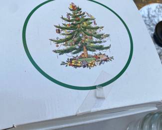 Spode Christmas tea pot