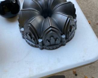 One of many cake pans