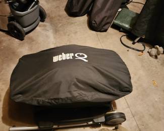 Portable weber grill