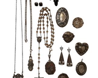 Sterling Silver and Silver Plate Jewelry