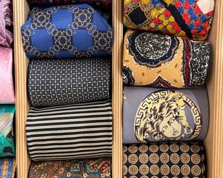 Ties by Brioni, Versace and more