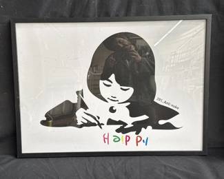 Lot # : 253 - Street art print 281_Anti nuke
