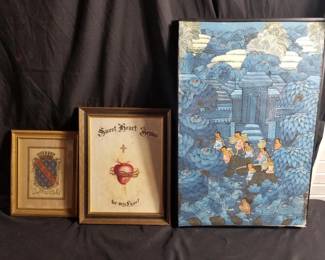 Lot # : 380 - Group of paintings
