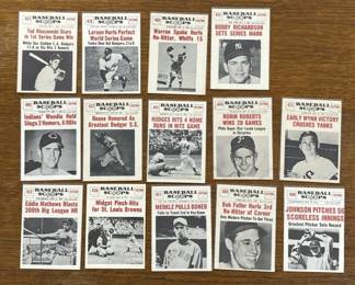 Lot # : 104z - 1961 Nu Scoops baseball cards
