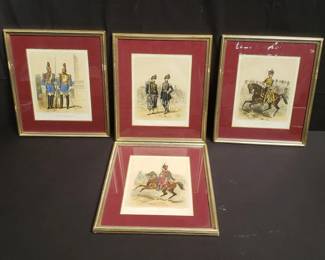 Lot # : 120 - Group of empire Francais lithographs
