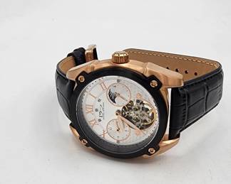 Lot # : 348 - Men's automatic wristwatch new Daniel Steiger
