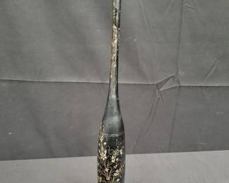 Lot # : 131 - Etched brass vase
