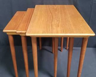 Lot # : 395 - Mid-century modern Westnofa nesting tables
