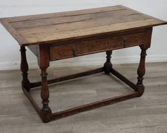 Lot # : 162 - Antique French farmhouse console table
