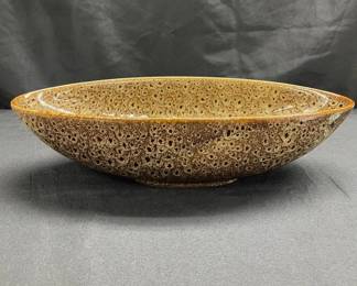 Lot # : 354v - Glazed ceramic bowl
