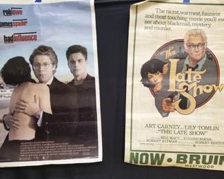 Lot # : 95 - Roll of movie posters
