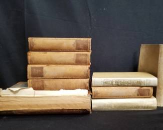 Lot # : 360 - Antique books
