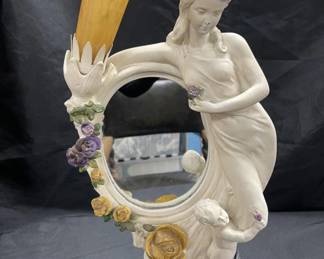 Lot # : 364v - Vintage Art Nouveau mirror lamp
