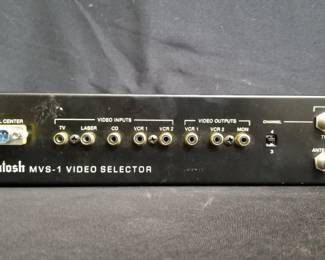 Lot # : 96 - Vintage McIntosh MVS-1 video selector
